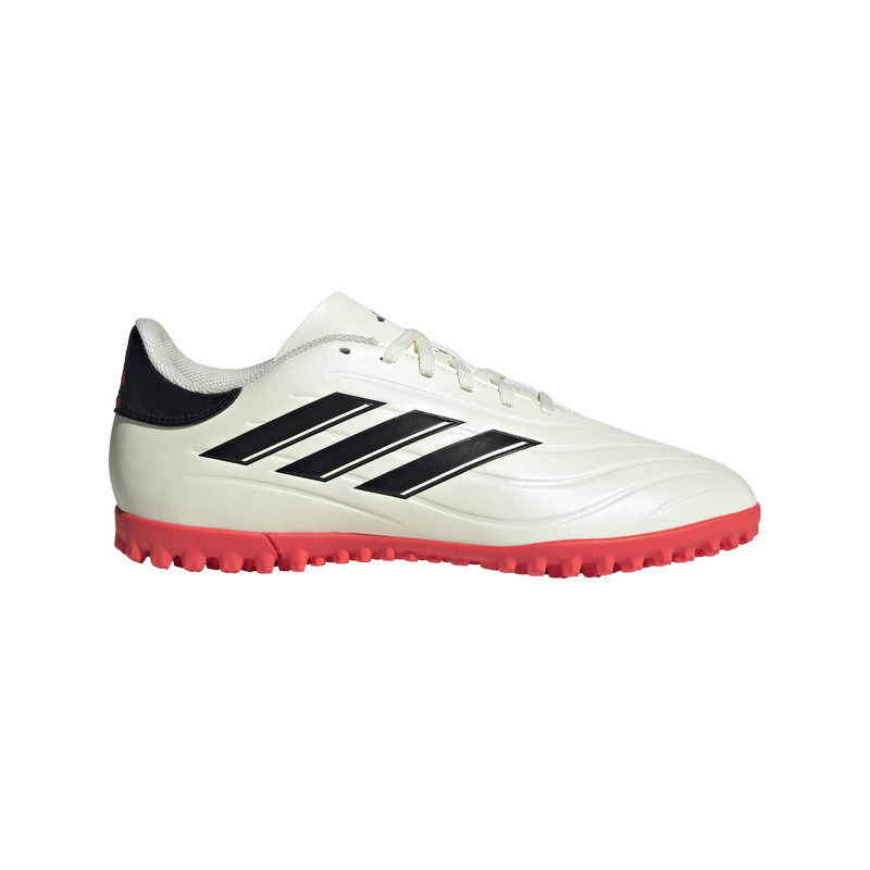 Adidas Copa Pure 2 Club Ποδοσφαιρικά Παπούτσια με Σχάρα TF Λευκά