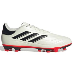 Adidas Copa Pure 2 Club Ποδοσφαιρικά Παπούτσια με Τάπες FxG Λευκά