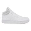 AdidasHoops 3.0 Mid Ανδρικά Μποτάκια Λευκά