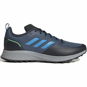 AdidasRun Falcon 2.0 TR Ανδρικά Αθλητικά Παπούτσια Trail Running Wonder Steel / Pulse Blue / Beam Green