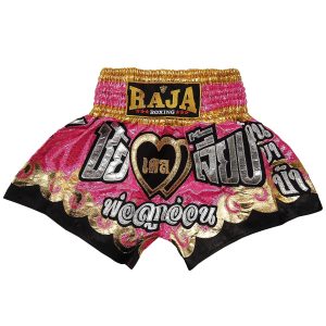 Σορτσάκι Thaiboxing Raja ΚΑΡΔΙΕΣ Ροζ - RTB-258Σορτσάκι Thaiboxing Raja ΚΑΡΔΙΕΣ Ροζ - RTB-258