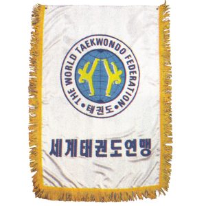 Σημαία WTF Σατέν με ΚρόσσιαΣημαία WTF Σατέν με Κρόσσια