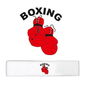 Κορδέλα Κεφαλής BOXING GLOVES Βαμβακερή ΕλαστικήΚορδέλα Κεφαλής BOXING GLOVES Βαμβακερή Ελαστική