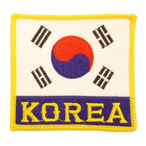 Κεντητό Σηματάκι - Σημαία Κορέας ΜεγάληΚεντητό Σηματάκι - Σημαία Κορέας Μεγάλη