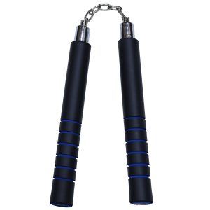 Κρόταλα Olympus TRAINING Αφρολέξ Αλυσίδα Μαύρο/Μπλε 30cm – E118Κρόταλα Olympus TRAINING Αφρολέξ Αλυσίδα Μαύρο/Μπλε 30cm – E118