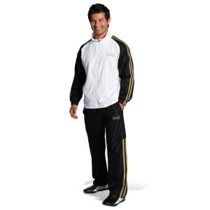 Αθλητική Φόρμα Οlympus GALAXY ELITE Μαύρη / Λευκή & Χρυσές ΛωρίδεςΑθλητική Φόρμα Οlympus GALAXY ELITE Μαύρη / Λευκή & Χρυσές Λωρίδες