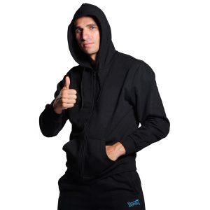 Ζακέτα BUDO SPIRIT Μαύρη με ΚουκούλαΖακέτα BUDO SPIRIT Μαύρη με Κουκούλα