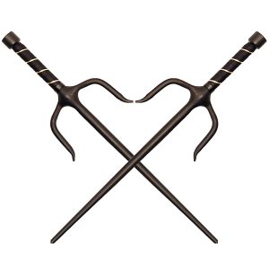 Sai Μαύρο Στρογγυλή Άκρη στη ΛαβήSai Μαύρο Στρογγυλή Άκρη στη Λαβή