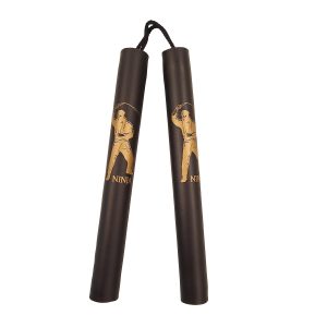 Nunchaku Σκοινί Αφρολέξ Μαύρο ΝίντζαNunchaku Σκοινί Αφρολέξ Μαύρο Νίντζα
