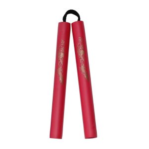 Nunchaku Σχοινί Αφρολέξ - Χρυσός Δράκος Κόκκινη ΧειρολαβήNunchaku Σχοινί Αφρολέξ - Χρυσός Δράκος Κόκκινη Χειρολαβή