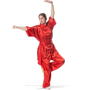 Wu-Shu Στολή Tai Chi Style Κοντό ΜανίκιWu-Shu Στολή Tai Chi Style Κοντό Μανίκι