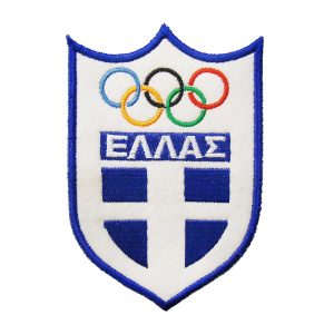 Κεντητό Σηματάκι - Ελληνική Σημαία Ολυμπιακοί ΚύκλοιΚεντητό Σηματάκι - Ελληνική Σημαία Ολυμπιακοί Κύκλοι