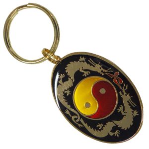 Μπρελόκ YIN YANG Kung-Fu Οβάλ - Η507Μπρελόκ YIN YANG Kung-Fu Οβάλ - Η507