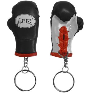 Μπρελόκ Μίνι Πυγμαχικό Γάντι RAJA Δέρμα Κορδόνι Muaythai ΛογότυποΜπρελόκ Μίνι Πυγμαχικό Γάντι RAJA Δέρμα Κορδόνι Muaythai Λογότυπο