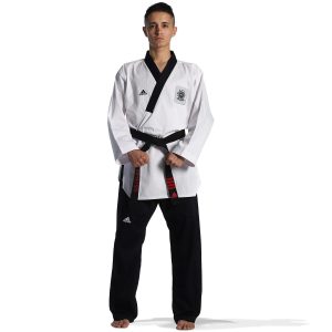 Taekwondo Στολή adidas POOMSAE Για Άνδρες – Άσπρο/Σκούρο Μπλε - ADITPAM01Taekwondo Στολή adidas POOMSAE Για Άνδρες – Άσπρο/Σκούρο Μπλε - ADITPAM01