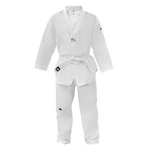 Taekwondo Στολή Adidas ADI-START II Άσπρο Ρεβέρ – adiTS02Taekwondo Στολή Adidas ADI-START II Άσπρο Ρεβέρ – adiTS02