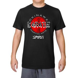 T-shirt Βαμβακερό KARATE Okinawa Martial Arts SpiritT-shirt Βαμβακερό KARATE Okinawa Martial Arts Spirit