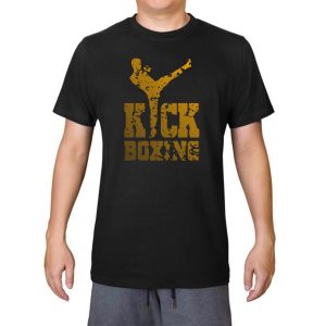 T-shirt Βαμβακερό KICKBOXING Kick GoldT-shirt Βαμβακερό KICKBOXING Kick Gold