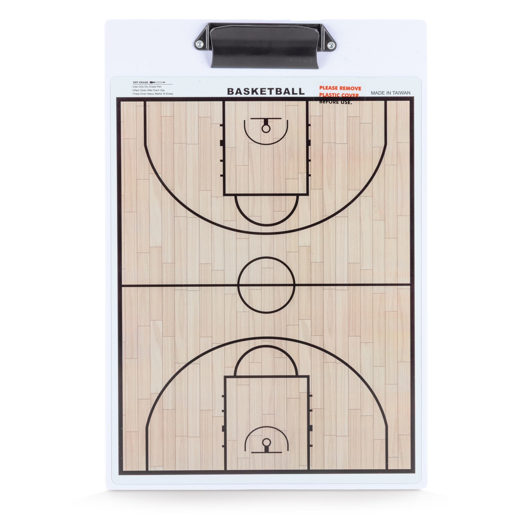 Ταμπλό Προπονητή Basket Διπλής Όψης Μαγνητικό 25,0x37,0 cm