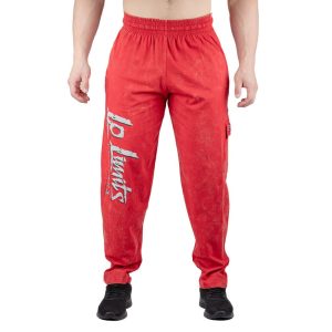 Legal Power Cargo Body Pants Stone Wash "Heavy Jersey" 6204-834 Red - XLarge