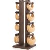 NOHRD SWINGBELLS TOWER 2 – 8KG ΣΕΤ ΕΛΕΥΘΕΡΑ ΒΑΡΗ ΜΕ ΒΑΣΗ wallnut