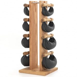 NOHRD SWINGBELLS TOWER 2 – 8KG ΣΕΤ ΕΛΕΥΘΕΡΑ ΒΑΡΗ ΜΕ ΒΑΣΗ oak