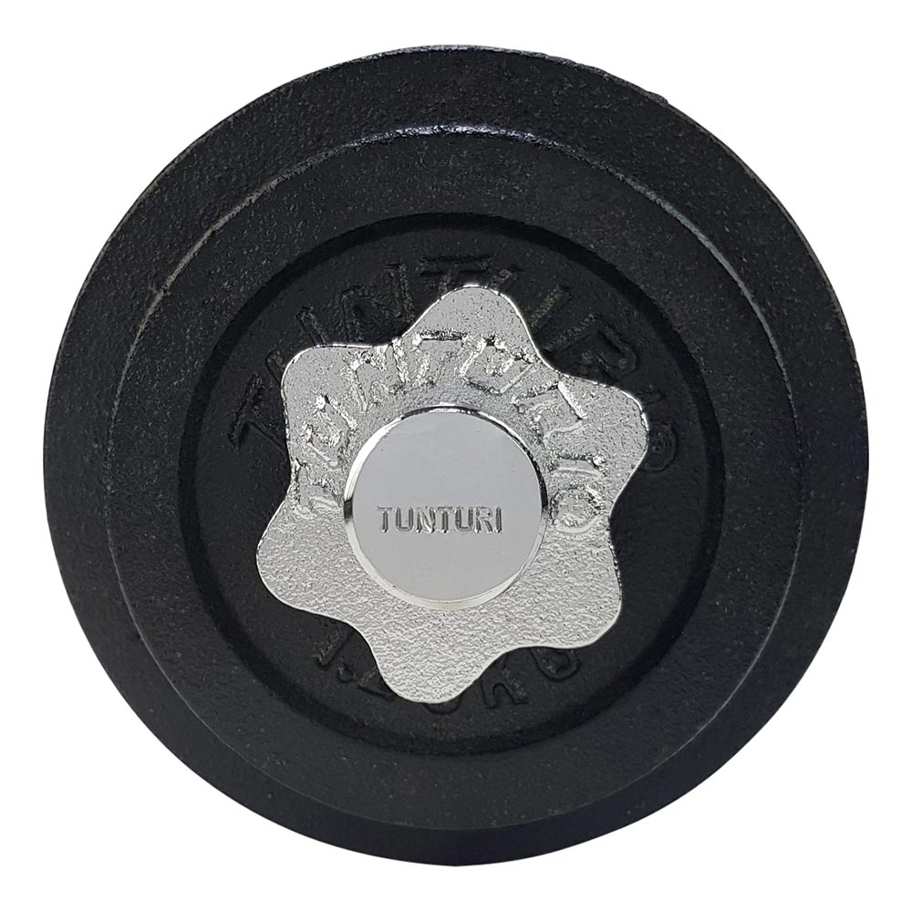 Tunturi Σετ 2 αλτήρων 20kg με βάρη 30mm - Image 8