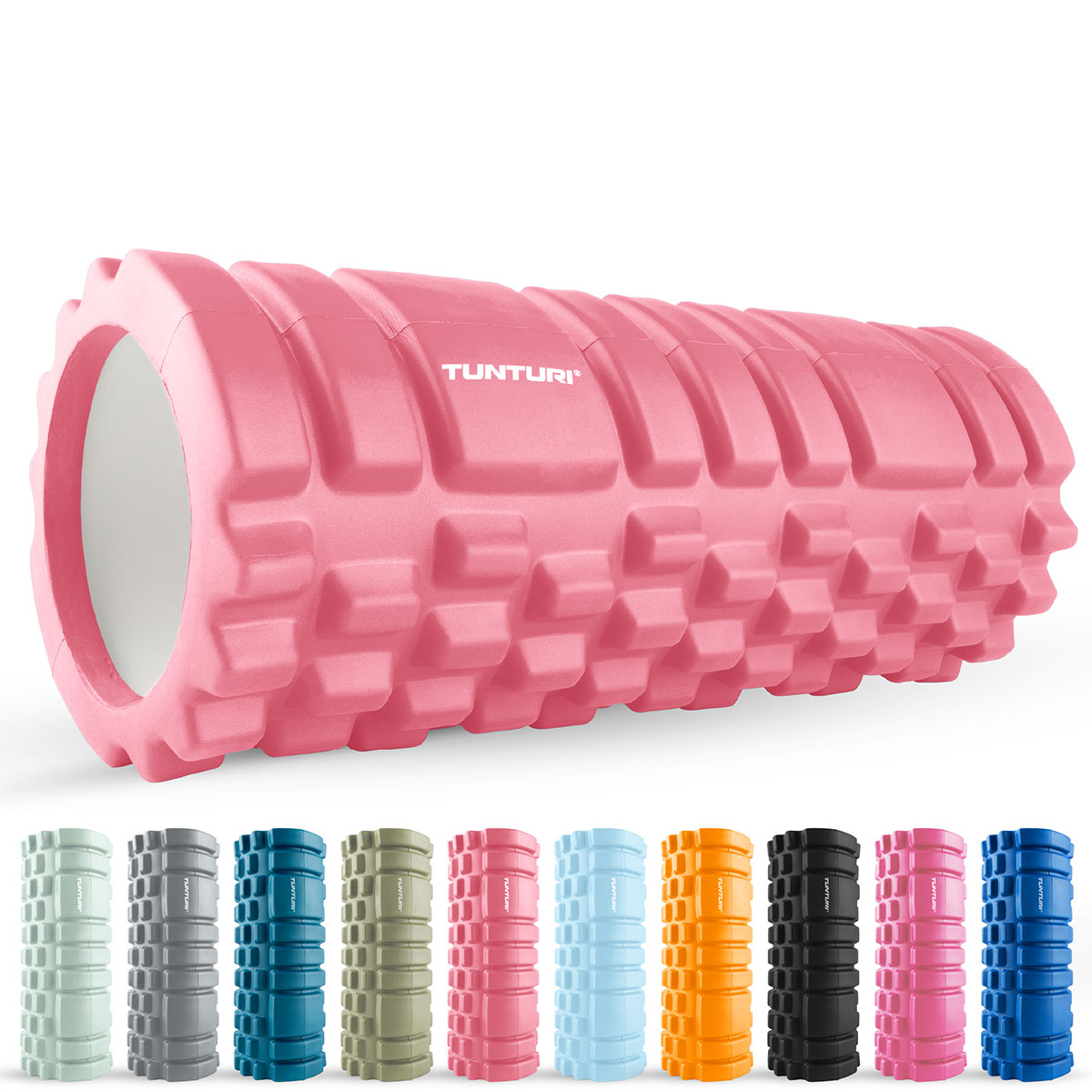 Tunturi Yoga Grid Foam Roller 33cm Ροζ χρυσό
