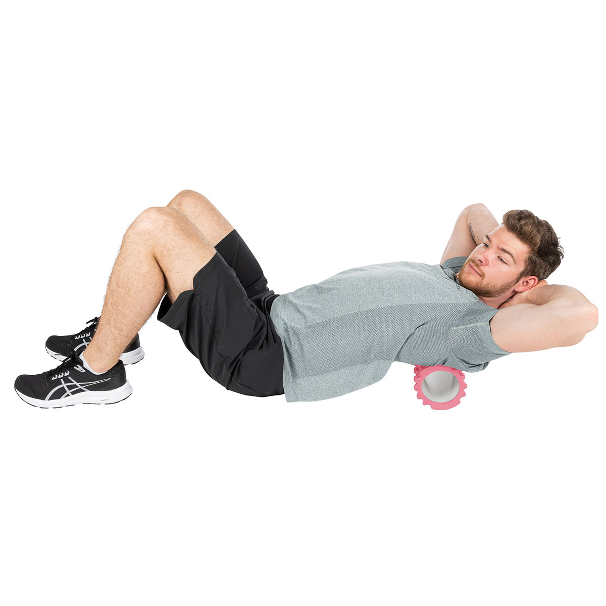 Tunturi Yoga Grid Foam Roller 33cm Ροζ χρυσό - Image 13