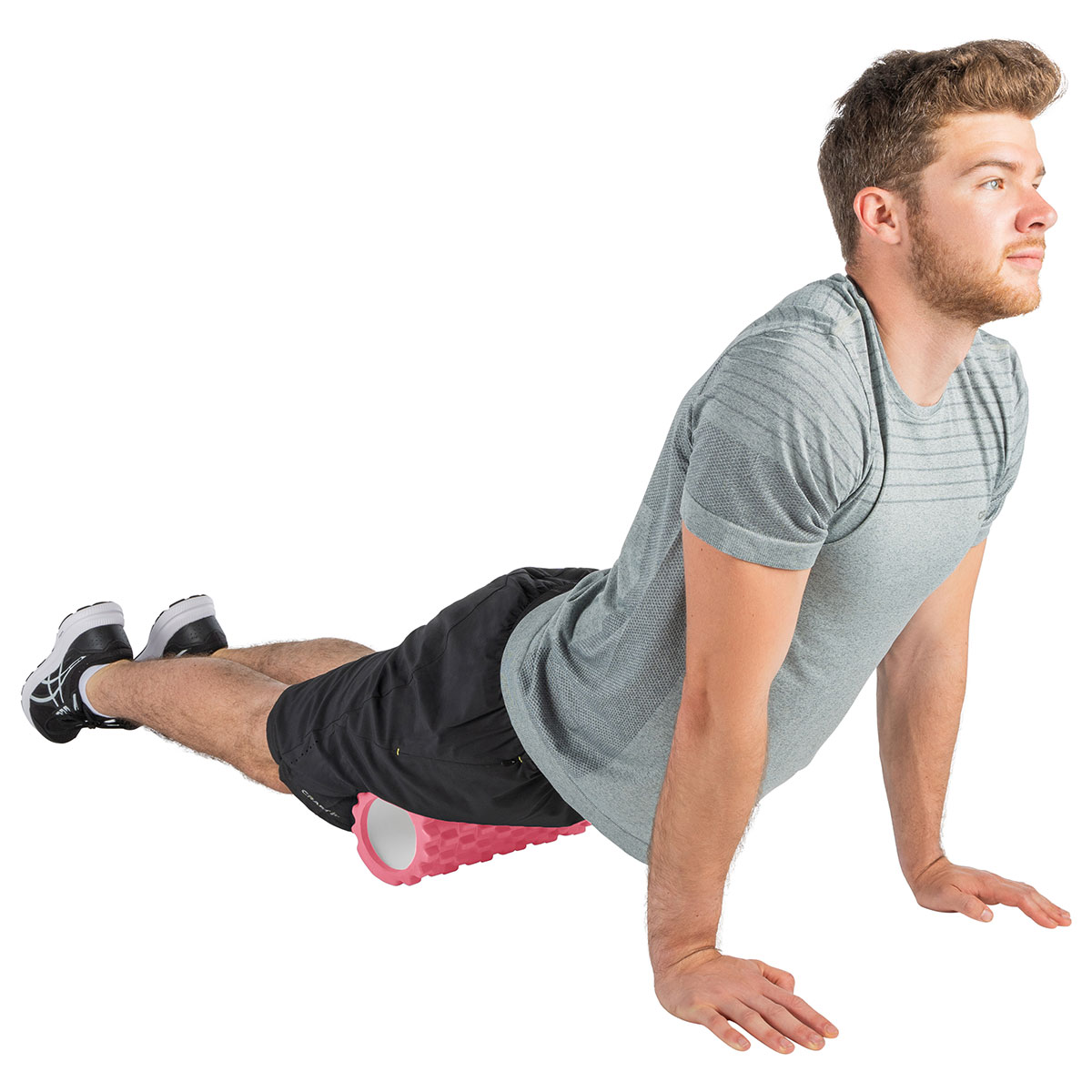 Tunturi Yoga Grid Foam Roller 33cm Ροζ χρυσό - Image 19