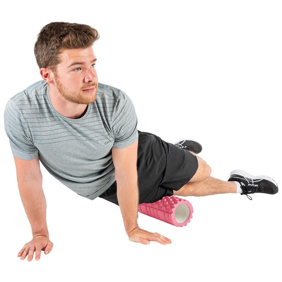 Tunturi Yoga Grid Foam Roller 33cm Ροζ χρυσό - Image 23