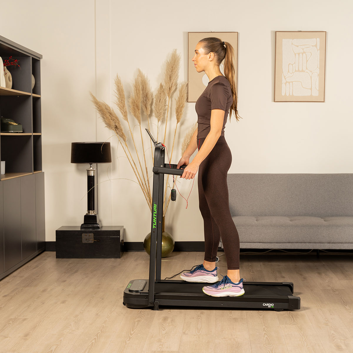 Tunturi Cardio Fit T5 Διάδρομος Γυμναστικής Walking Pad - Image 26