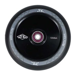 AO SCOOTERS Helium Ροδάκι 120χιλ. με Ρουλεμάν ABEC 9 - Μαύρο