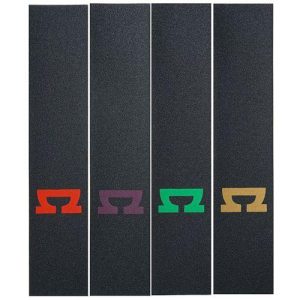 AO SCOOTERS Omega Logo Γυαλόχαρτο - Χρυσό