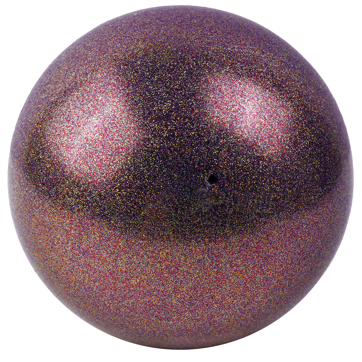 PASTORELLI Prismatic HV Μπάλα ρυθμικής γυμναστικής glitter 18εκ. - Dark Violet