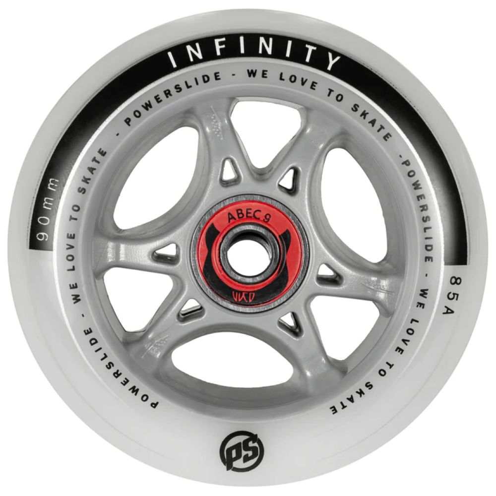 POWERSLIDE 90χιλ./85A Infinity RTR Ροδάκια - Ασημί/Γκρι