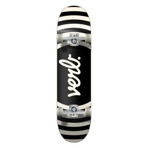 VERB Reverb Complete Skateboard 8"- Black/Cream