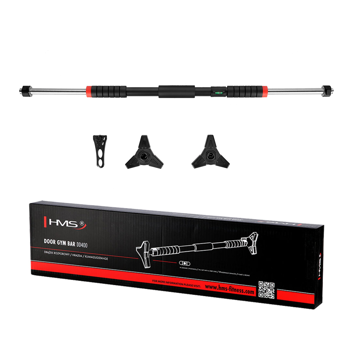 Μονόζυγο Πόρτας HMS DD400 DOOR GYM BAR 70-100 CM - Image 6