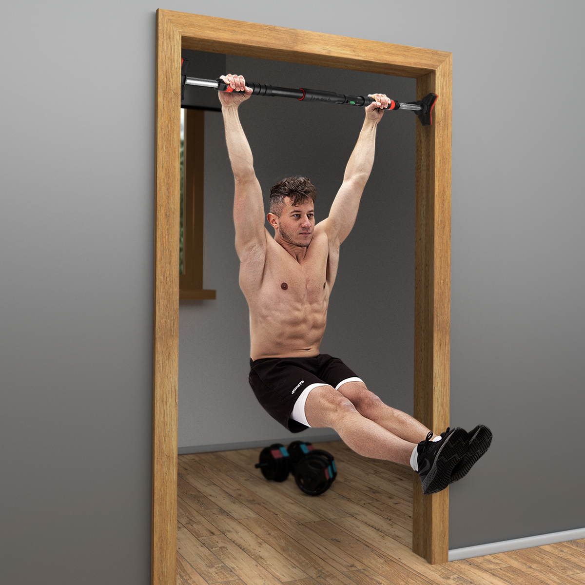 Μονόζυγο Πόρτας HMS DD400 DOOR GYM BAR 70-100 CM - Image 16