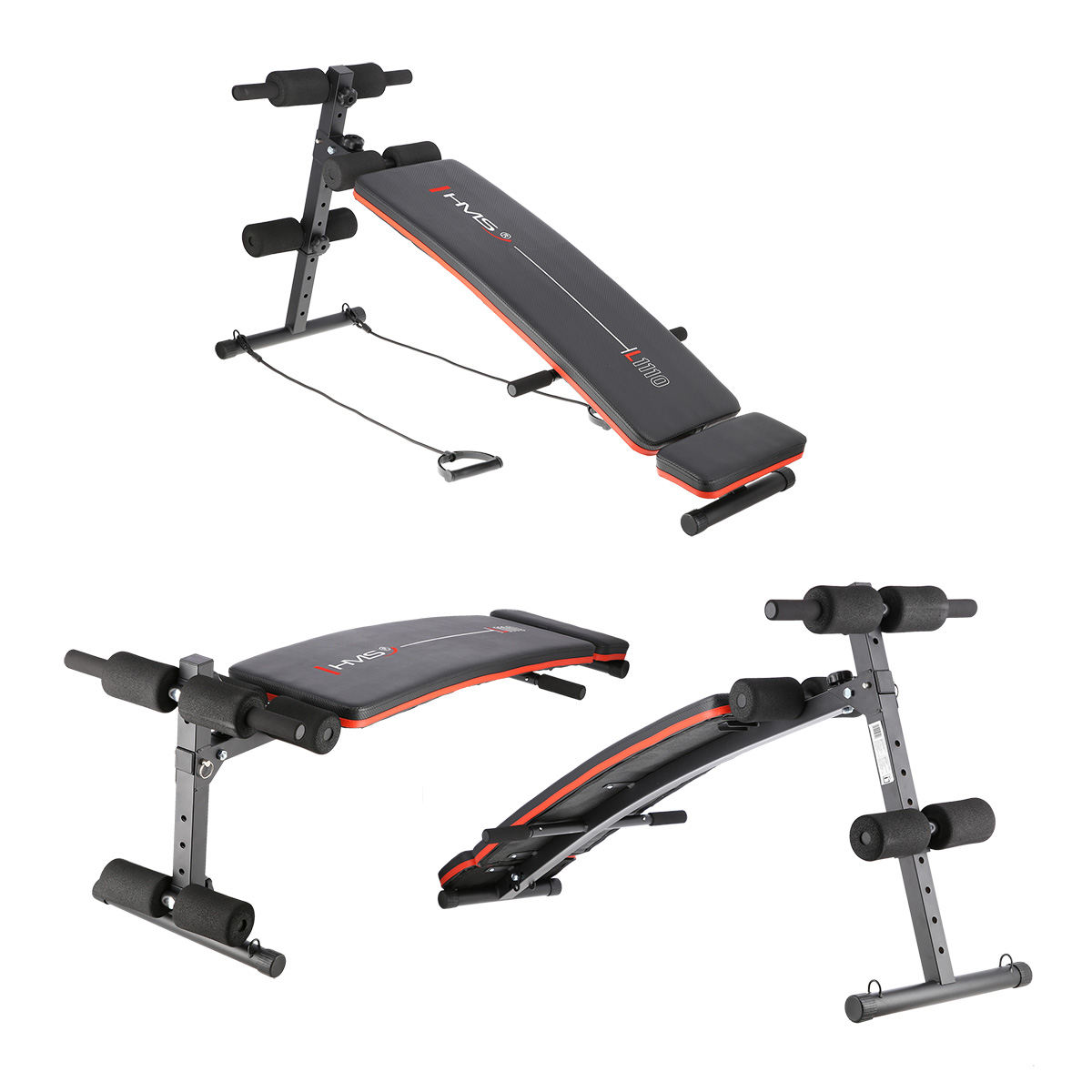Πάγκος κοιλιακών HMS L1110 EXCERCISE BENCH - Image 6
