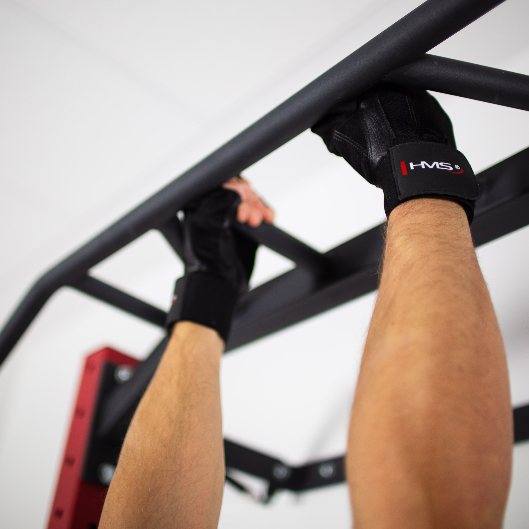 Γάντια γυμναστικής HMS RST04 SIZE XXL FITNESS GLOVES (BLACK) - Image 5