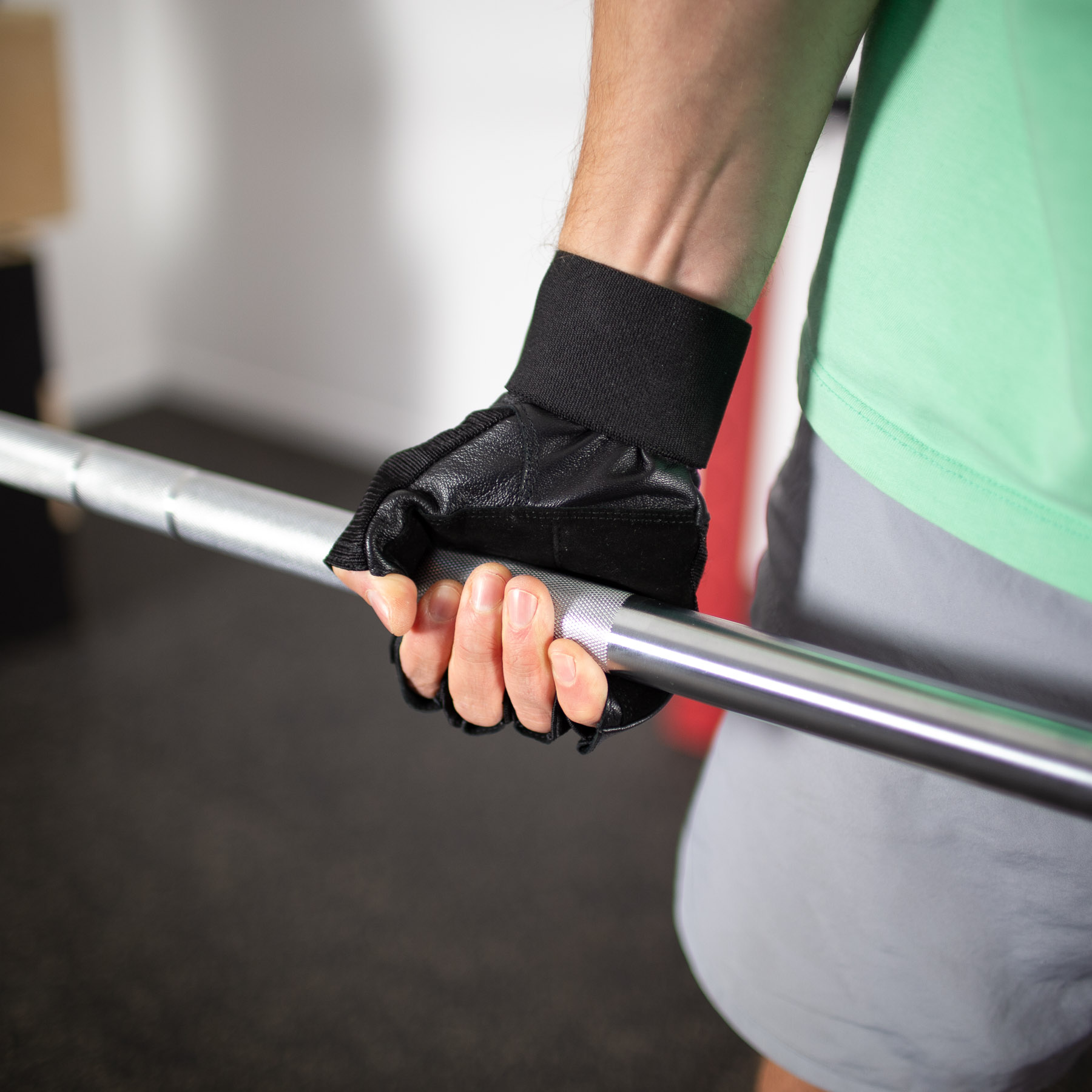 Γάντια γυμναστικής HMS RST04 SIZE XXL FITNESS GLOVES (BLACK) - Image 8
